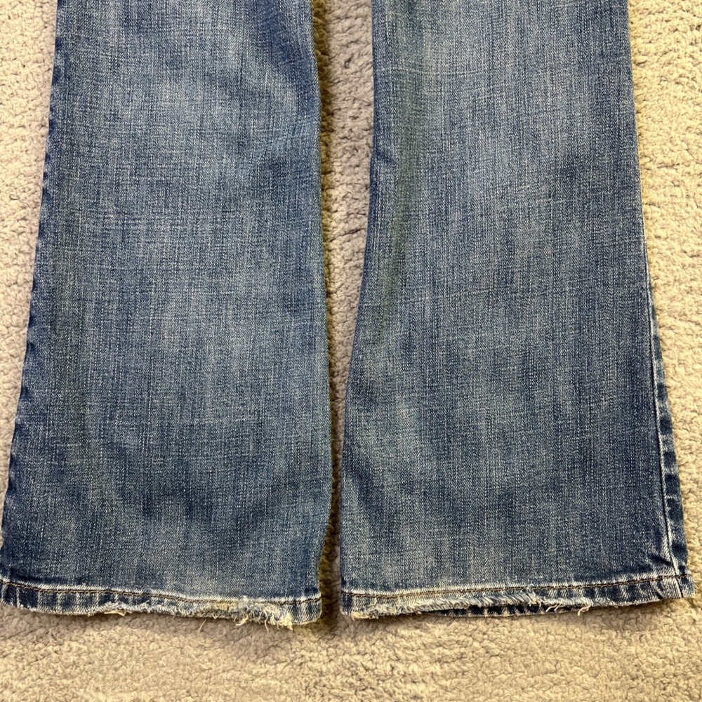 Joes Provocateur Bootcut Jeans Women 26 Blue Denim Harvey Wash Western Flare Y2K - Picture 11 of 11